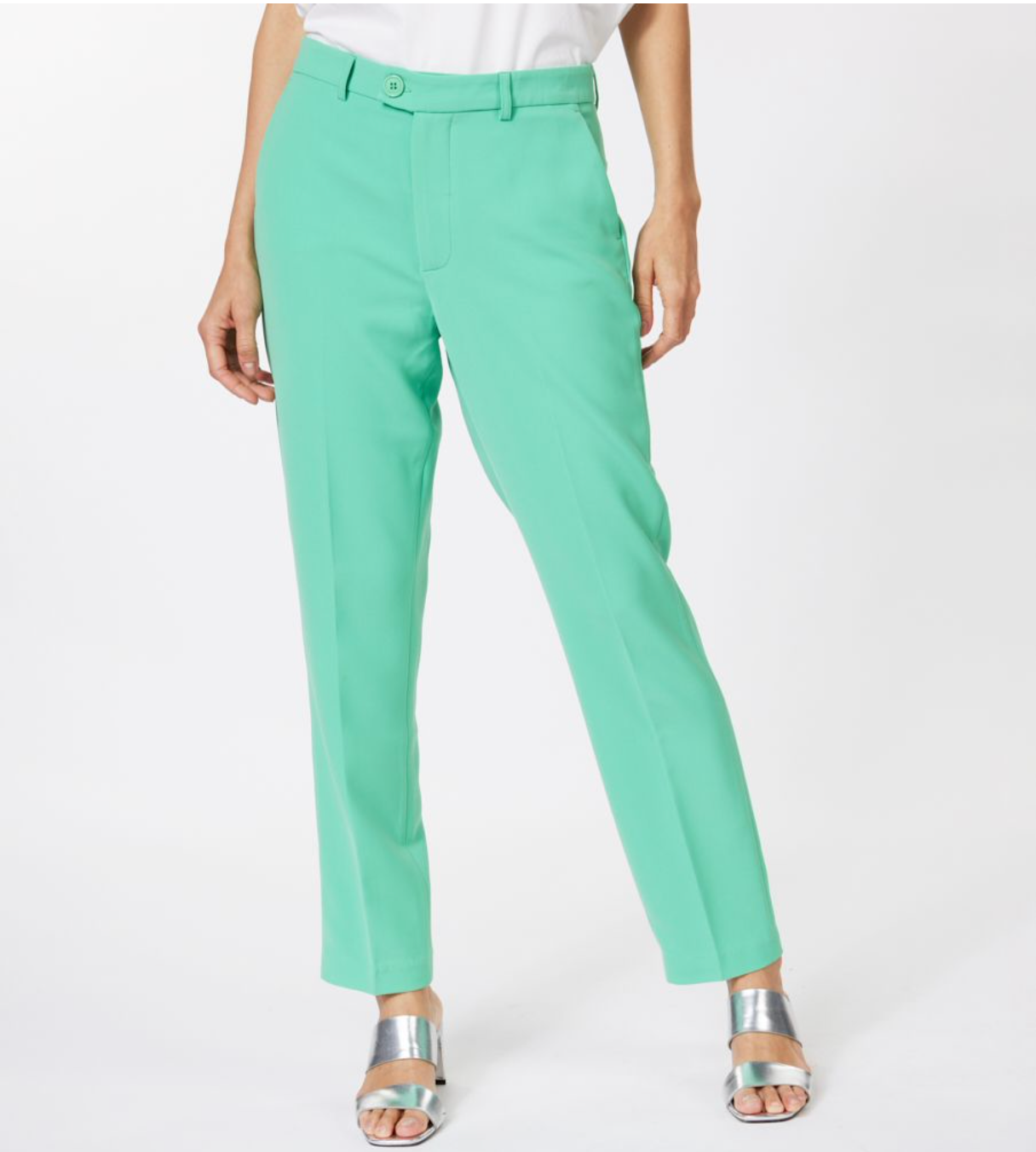 Chino City Stretch Pants Jade