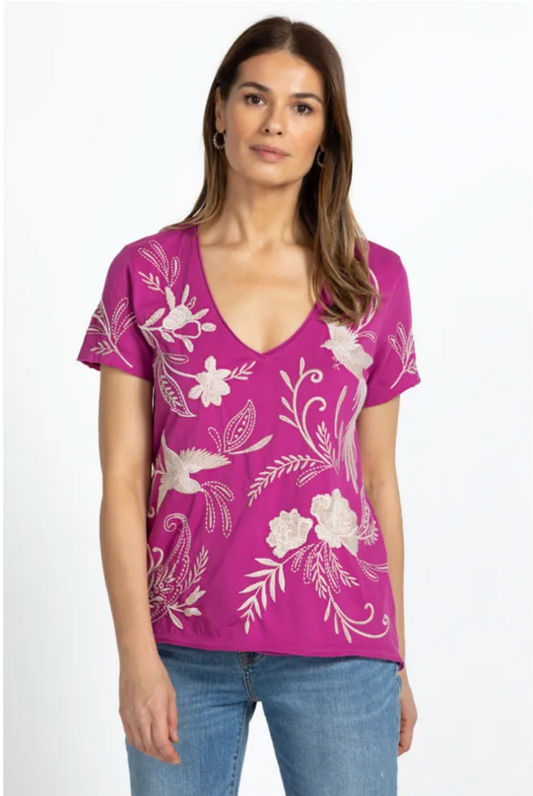 Frankie Everyday Tee Festival Fuschia