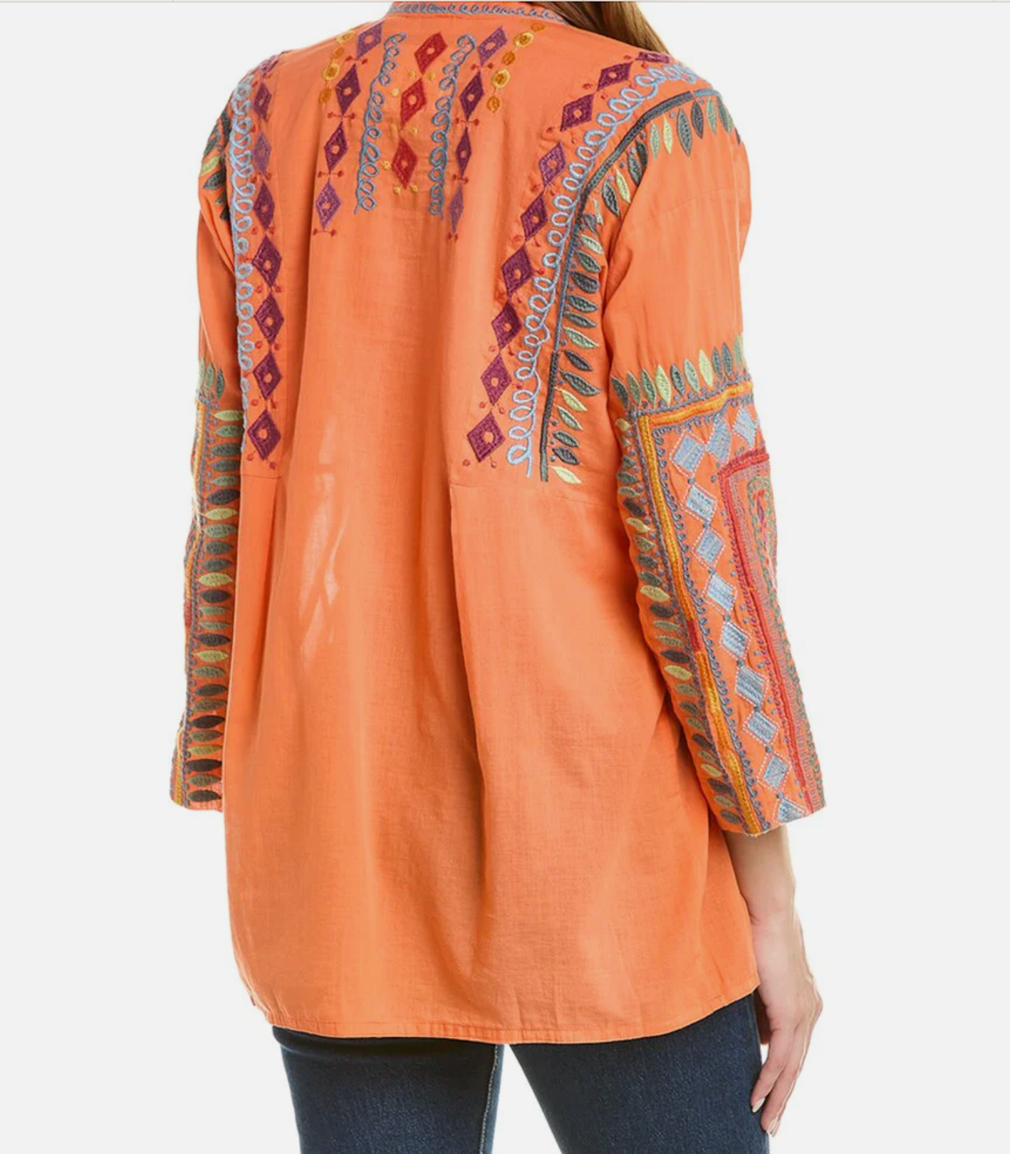 Isla Blouse Living Coral