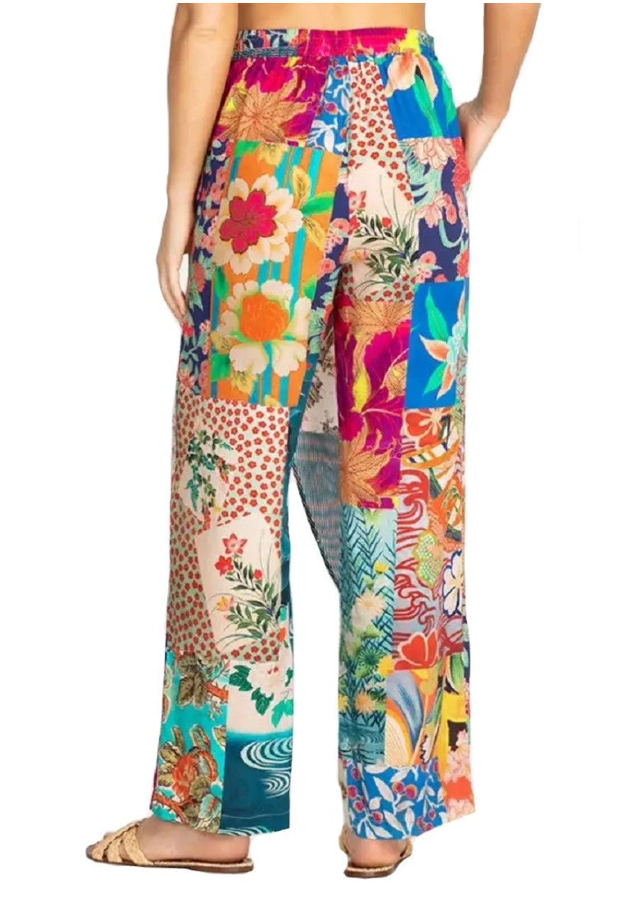 Side Wrap Pants Multi