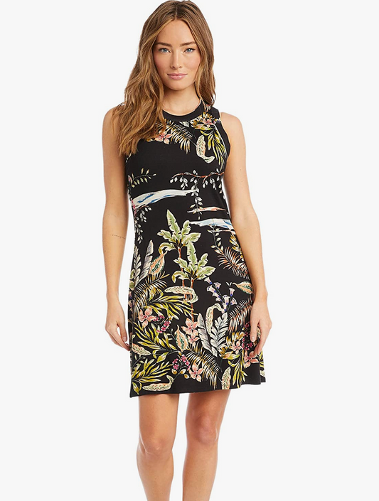 Halter Dress Print