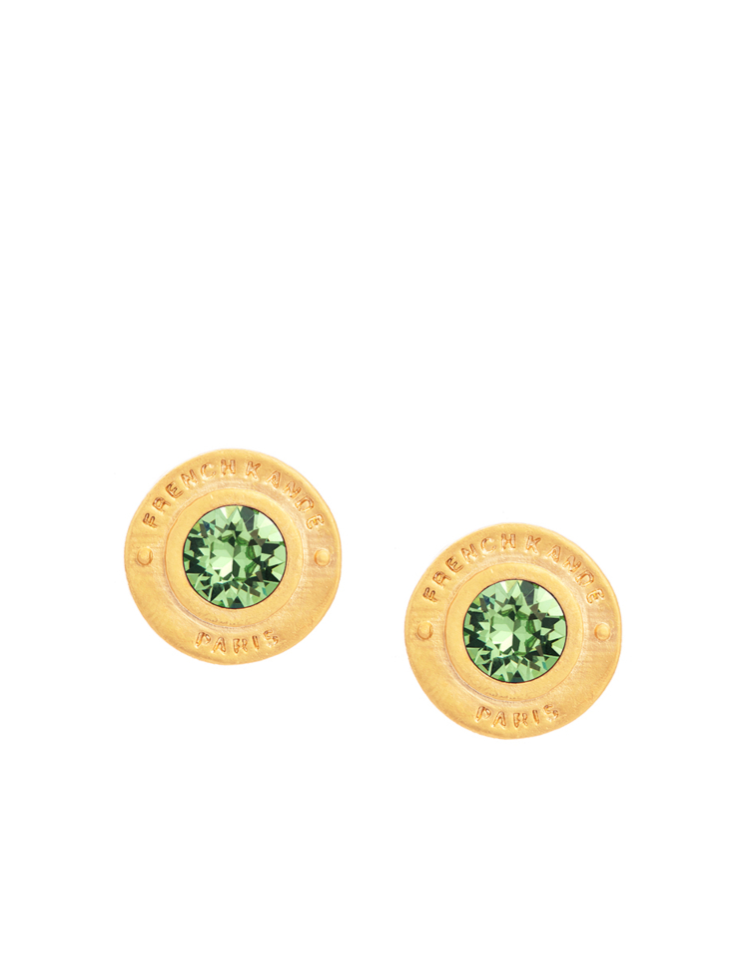 24K Gold Plated Annecy Studs