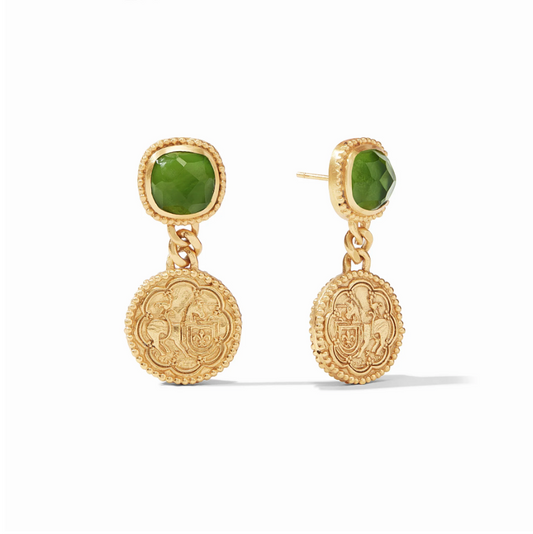 Trieste Coin Statement Earring