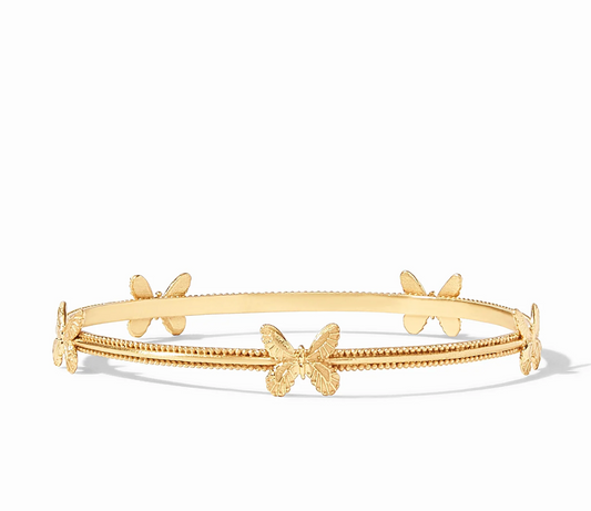 Butterfly Bangle Gold Medium