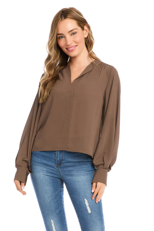 Split Placket Blouse MSH