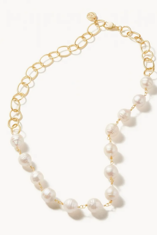 Ann Pearl Necklace 19"