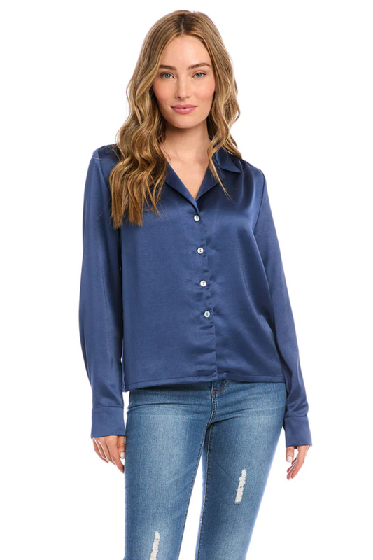 Button Up Shirt Indigo