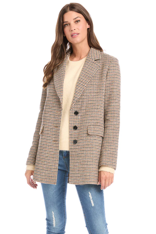 Blazer Houndstooth