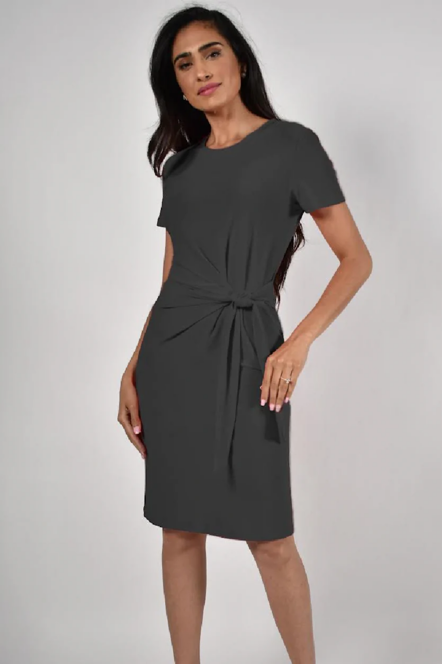 Knot Dress Black